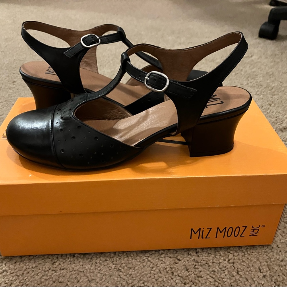 Miz Mooz Finola Black Heels